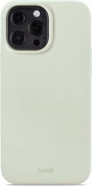 Holdit telefoonhoesje geschikt voor iPhone 13 Pro Max siliconen hoesje (White Moss)