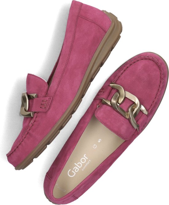 Gabor 444.1 Loafers - Instappers - Dames - Roze - Maat 44