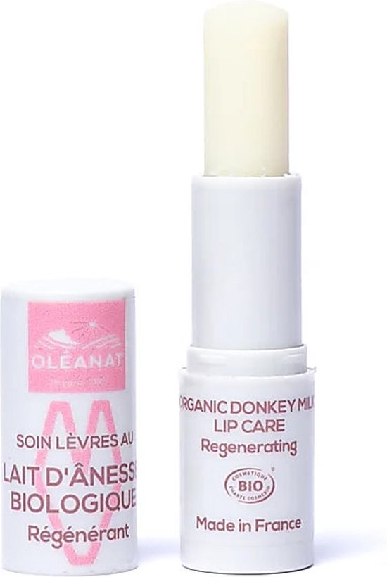 Lippenbalsem met ezelinnenmelk, Oléanat, biologisch