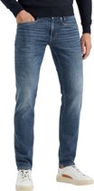 PME Legend Heren Jeans Broeken SKYRAK regular/straight Fit Blauw 34W / 34L Volwassenen