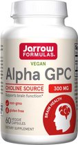 Alpha GPC 300mg 60 capsules - L-alphaglycerylphosphorylcholine | Jarrow Formulas