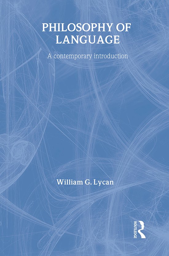 Routledge Contemporary Introductions to Philosophy- Philosophy of Language