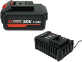 AX Power oplaadbare accu 20 volt | 4.0 A.h - Met Snellader