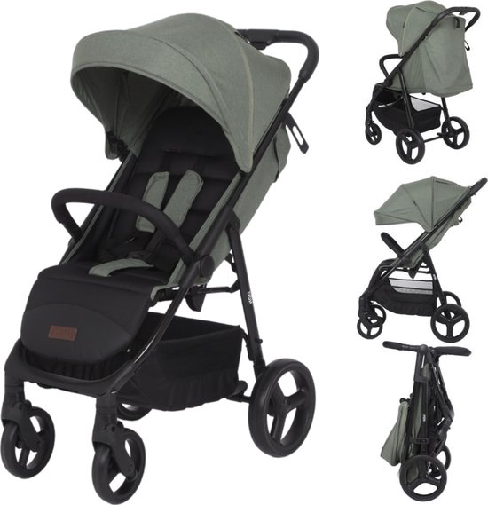 Novi Baby® Grande Go Buggy - Groen - Geschikt van 0-22 kg