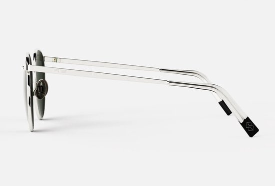 Randolph zonnebril P3043, 23K White Gold Skytec Polarized AGX, 51MM van Randolph — afbeelding 3