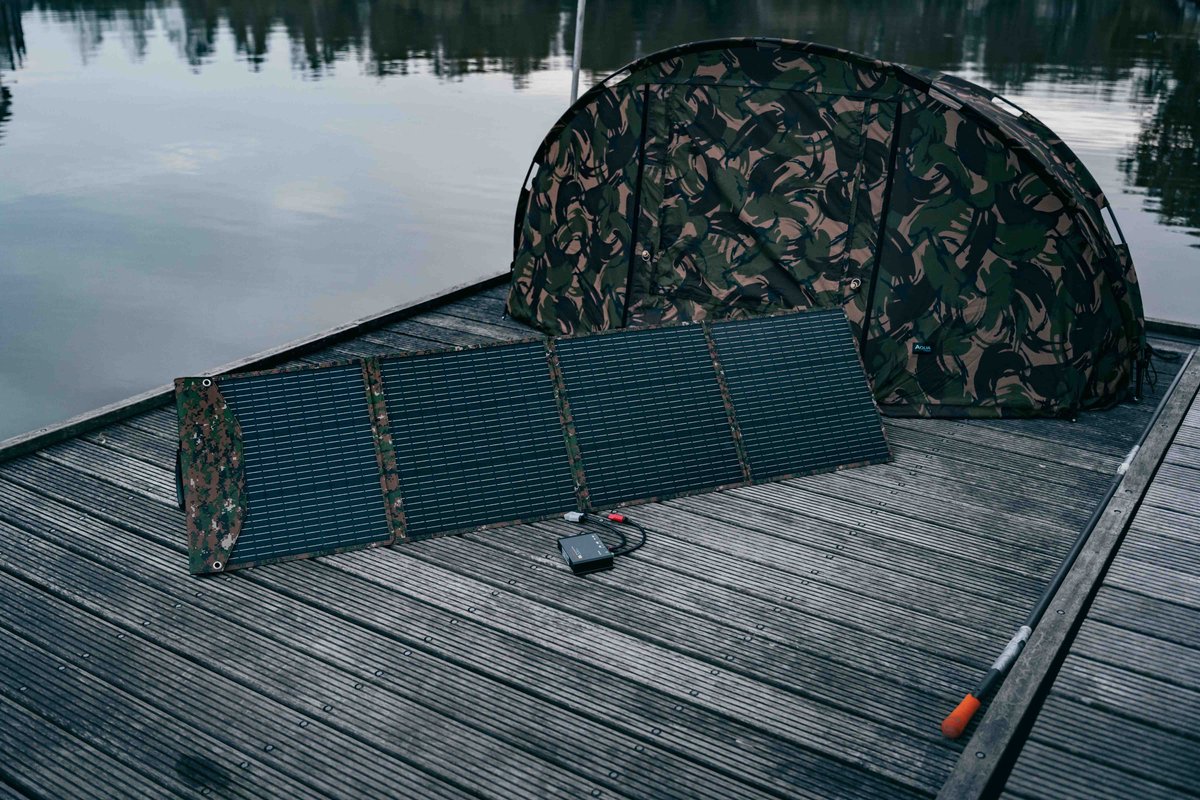 Opvouwbaar zonnepaneel met MPPT-laadregelaar 200W