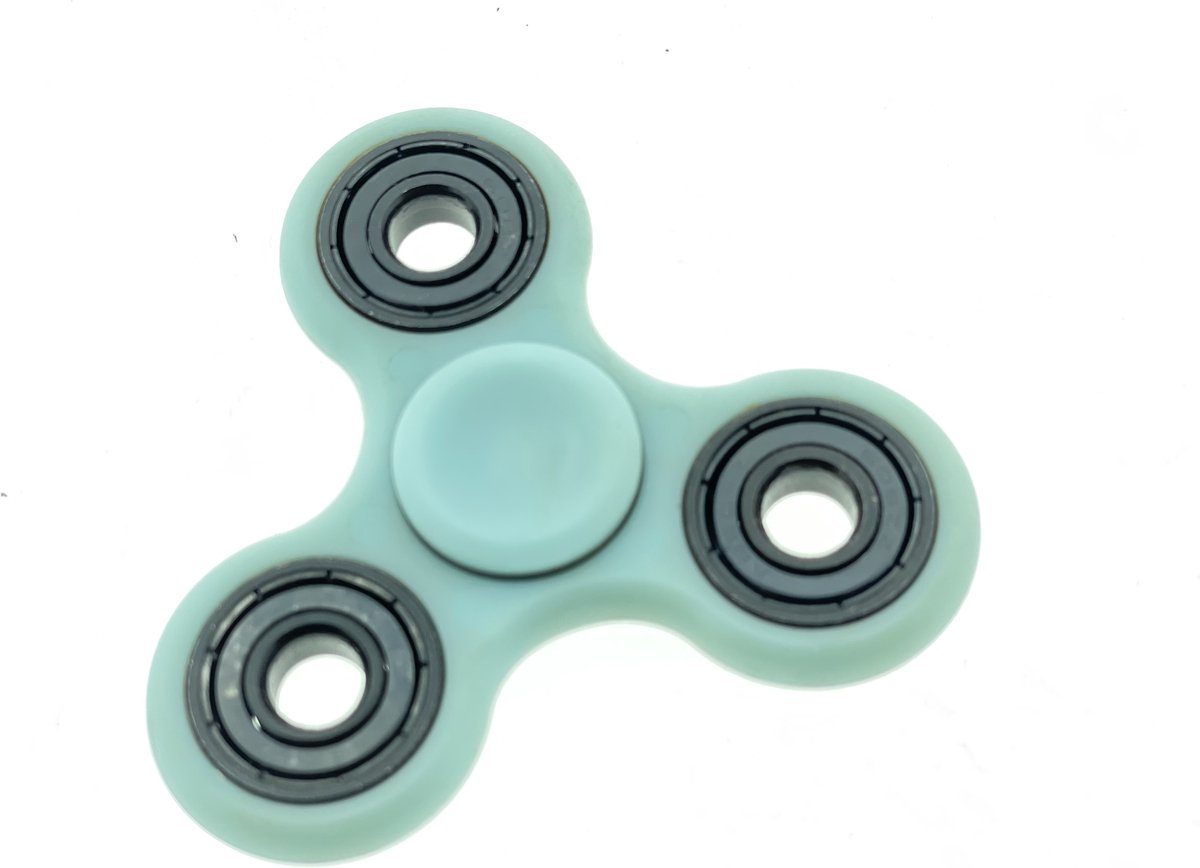 Lichtblauw Spinner Glow in the Dark