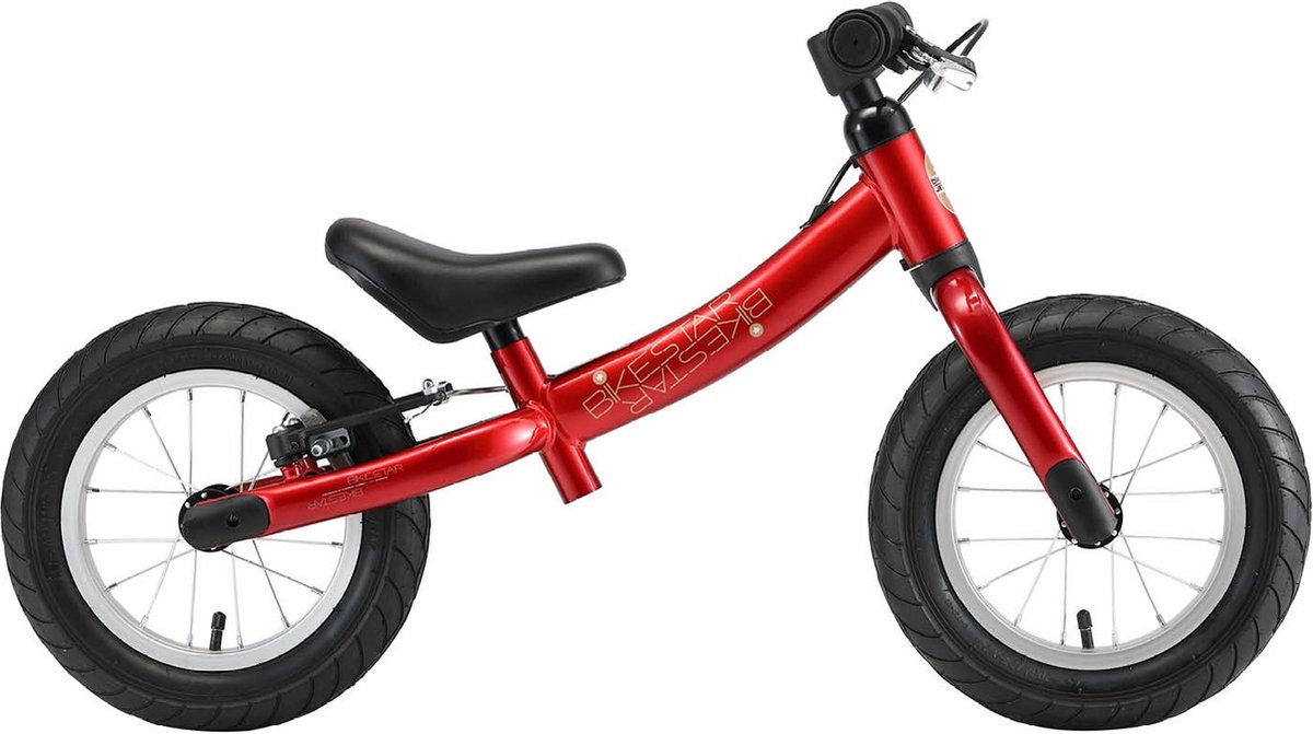 Bikestar 12 inch meegroei loopfiets Sport, rood