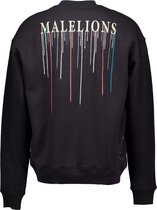 Malelions - Trui Zwart Painter sweaters zwart