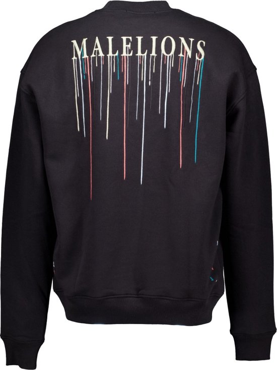 Malelions - Trui Zwart Painter Sweaters Zwart Mm1-ps24-21