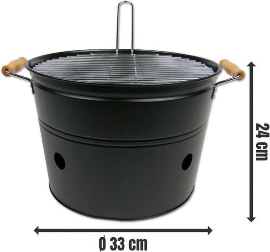 Barbecue Portable Ø 32 cm van Brafab. — afbeelding 4