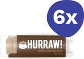 Hurraw Chocolate Lippenbalsem (6x 4,3gr)