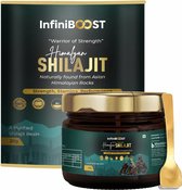 Premium Himalayan Shilajit Resin 20 gram + Maatschepje - Krachtige Shilajit Complex - Testosterone booster - 100% Puur & Veilig Getest