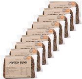 Protiplan | Proteïne Brood | Meerzaden Bruinbrood | 9 Stuks | 9 x 250 gram | Koolhydraatarm Brood| Perfect voor een koolhydraatarm ontbijt of lunch