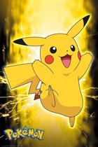 [Merchandise] Hole in the Wall Pokemon Maxi Poster Pikachu