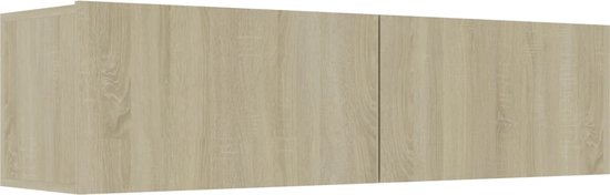 vidaXL-Tv-meubel-120x30x30-cm-bewerkt-hout-sonoma-eikenkleurig