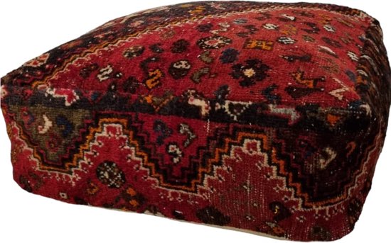 Pouf marocain - pouf et kussen - pouf berbère - pouf017 - pouf - coussin de siège - poufs rétro - poufs orientaux
