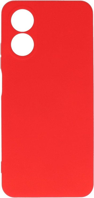 Coque adaptée pour OPPO A78 4G - Coque arrière Fashion - Coque de téléphone colorée - Rouge