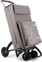 Rolser Shopping Trolley Thermo Tweed avec Roues Avant Rotatives - 4.2 Tour - Grijs