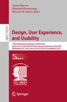 Lecture Notes in Computer Science- Design, User Experience, and Usability