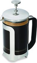 koffiezetapparaat- draagbare cafetière met drievoudige filters- hittebestendig glas met roestvrijstalen 850 Milliliter