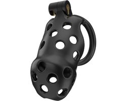 Rimba Toys - P-Cage PC03 - Kunststof Kuisheidskooi - Peniskooi - Chastity - Zwart