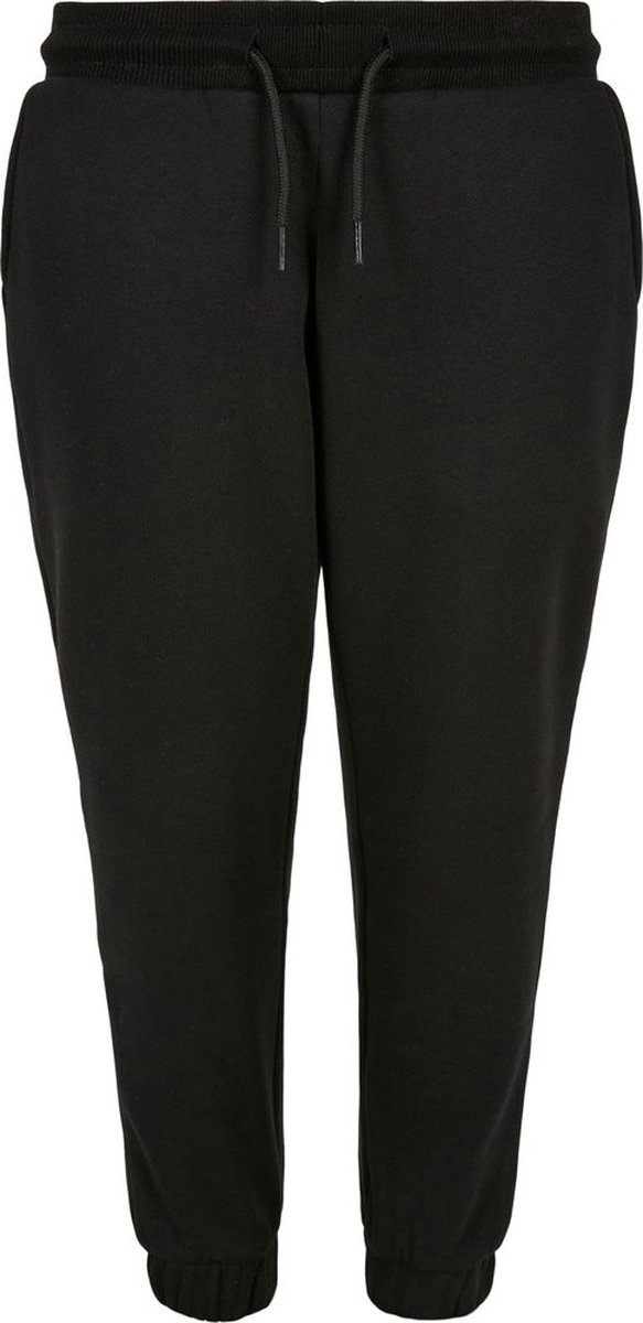 Urban Classics Basics Girls Kinder joggingbroek Kids 158/164 Zwart