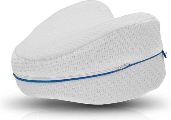 Dreamolino Leg Pillow - Ergonomisch Kniekussen voor Optimaal Comfort en Ondersteuning - Verlicht Druk op de Gewrichten en Verbeter de Slaapkwaliteit