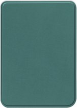 Hoesje Geschikt voor Kobo Clara Colour Hoes Book Case - Hoes Geschikt voor Kobo Clara Colour Hoesje Book Cover - Donkergroen