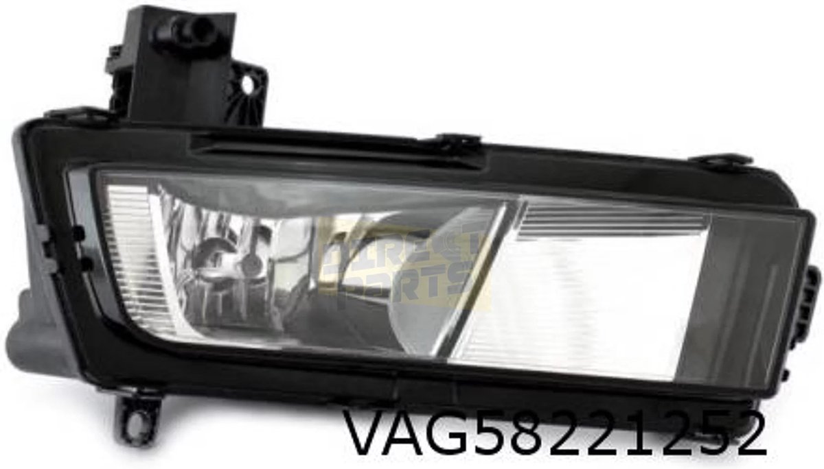 Volkswagen Touran (7/2015- 6/2017) mistlamp Rechts chrome OES! 5TA941662