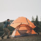 tent voor kamperen - ideaal bij het kamperen, wandelen, trekking, op reis 2 personen