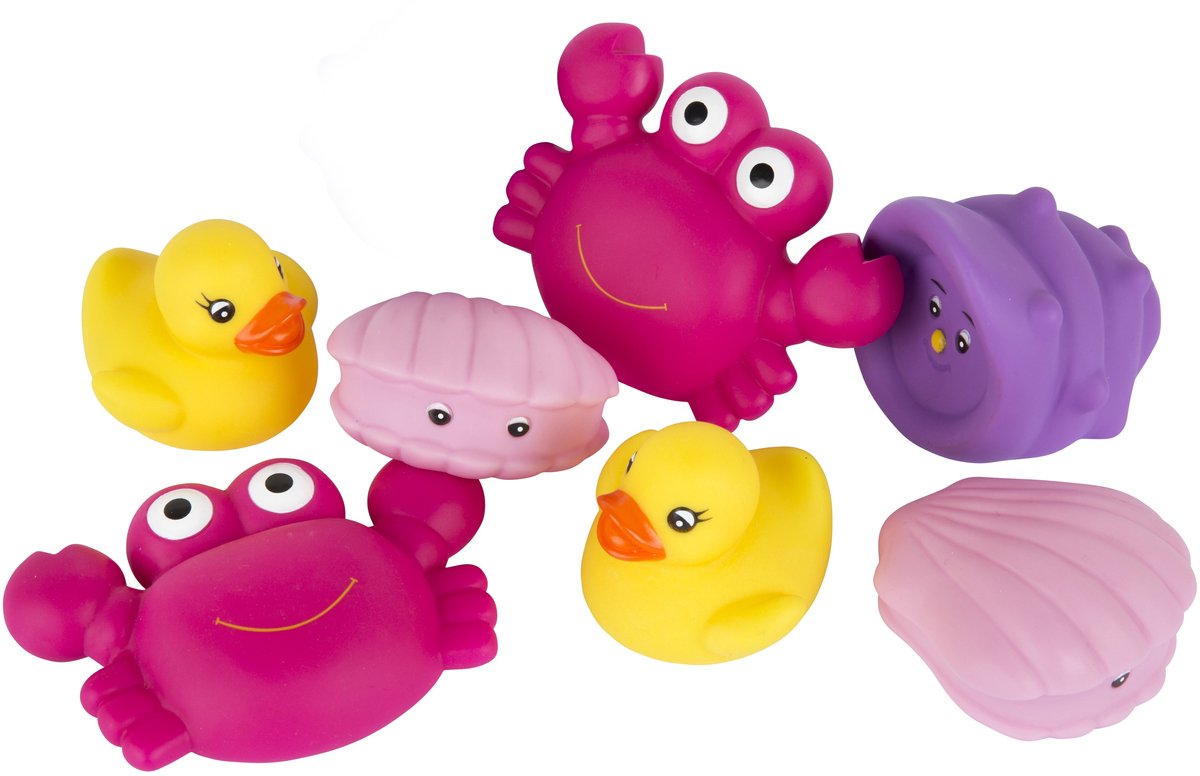 Playgro Drijvend badspeelgoed volledig afgesloten - 7st - badgeschenkset - Schimmelvrij - Badspeelgoed - waterspeelgoed baby - Waterspeelgoed Peuters - Baby Speelgoed - Waterspeelgoed - BPA vrij — afbeelding 4