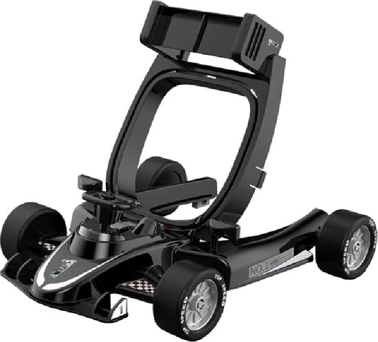 Qute Q-Racer Loopstoel Zwart van Qute — afbeelding 3