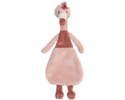 Happy Horse Flamingo Fiddle Knuffeldoekje - Oudroze - Baby cadeau