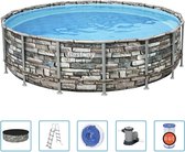 Ensemble de piscine Bestway Power Steel 488x122 cm