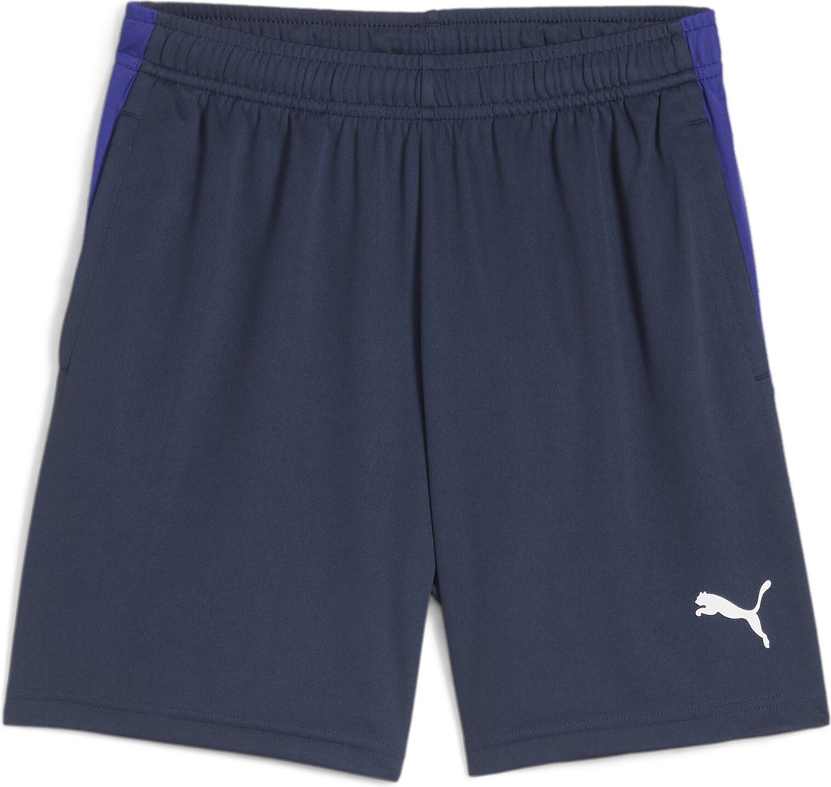 PUMA IndividualLIGA Training Shorts 2 Jr open pockets Unisex Sportbroek Club Marineblauw