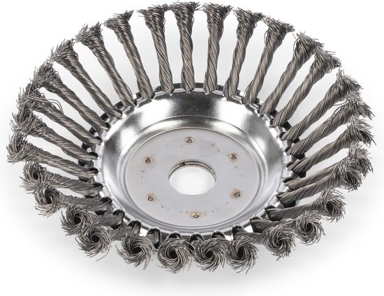PowerPlus schijfborstel staal 200mm van Powerplus — afbeelding 4