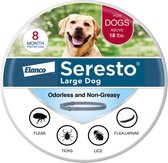 Anti-vlooien- en tekenhalsband Honden, 70cm,8 maanden bescherming, size groot en Middel Hond,Kan worden gebruikt voor honden met een gewicht Vanaf 8kg or 18lb, Anti flea tick collar,for Large and Middel size Dog,70CM