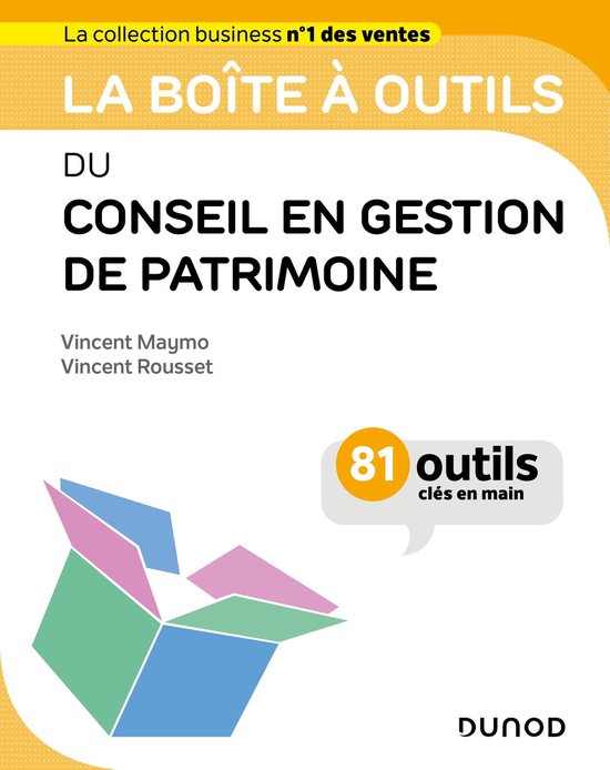 La boîte à outils du conseil en gestion de patrimoine - cover