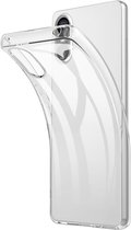 Transparant Dun TPU Hoesje Geschikt voor Sony Xperia 10 VI | Back Cover | Lichtgewicht | Ultra Dun Hoesje | Flexibel | Zacht TPU | Doorzichtig