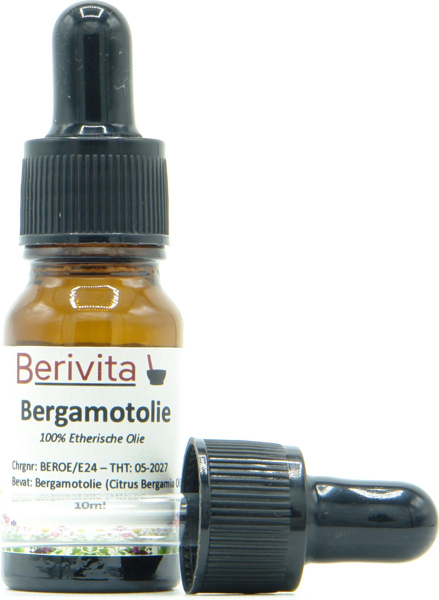 Goedkoopste Bergamot Olie 100 10ml Pipetfles - Etherische Bergamotolie van Bergamot vruchten