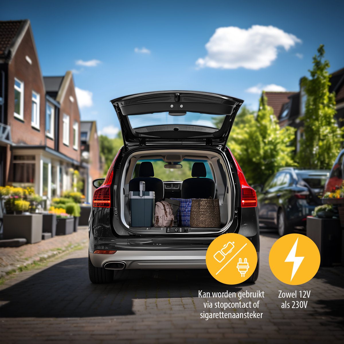 Tristar KB-7530 - Koelbox 30 Liter - Thermo-elektrisch - 12V Autolader 230V Stopcontact - Koelt en verwarmd – foto 8