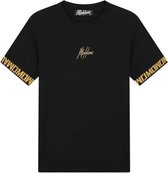 Malelions Men Venetian T-Shirt Black/Gold