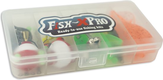Fish-Xpro - Roofvis accessoires set 47-Delig - incl. opbergdoos - Kunstaas - Softbaits - Wartels - Visloodjes - Vishaken - Vis spullen - Tacklebox van Fish-Xpro — afbeelding 3