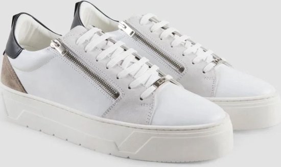 Antony Morato Zipper Leather Sneaker White