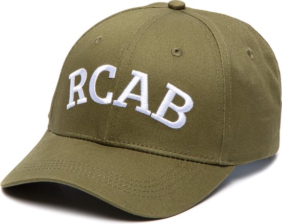 RCAB Herenpetten - Ademend & Hoogwaardig Katoen Baseball Cap - Cap Van Natuurlijk Materiaal - Groene Pet