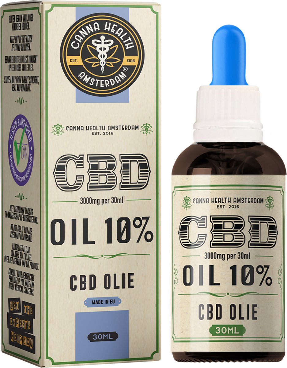 Goedkoopste Canna Health Amsterdam - 10 CBD Oil - 30ml