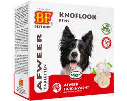 BF Petfood knoflooktabletten vlo en teek pens