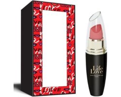 Tiverton Life love red eau de parfum voor dames lippenstift flacon 75 ml