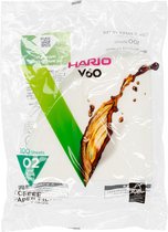 Hario Koffiefilters V60 02 - Wit (100 stuks) 2-Pack (200 filters totaal)